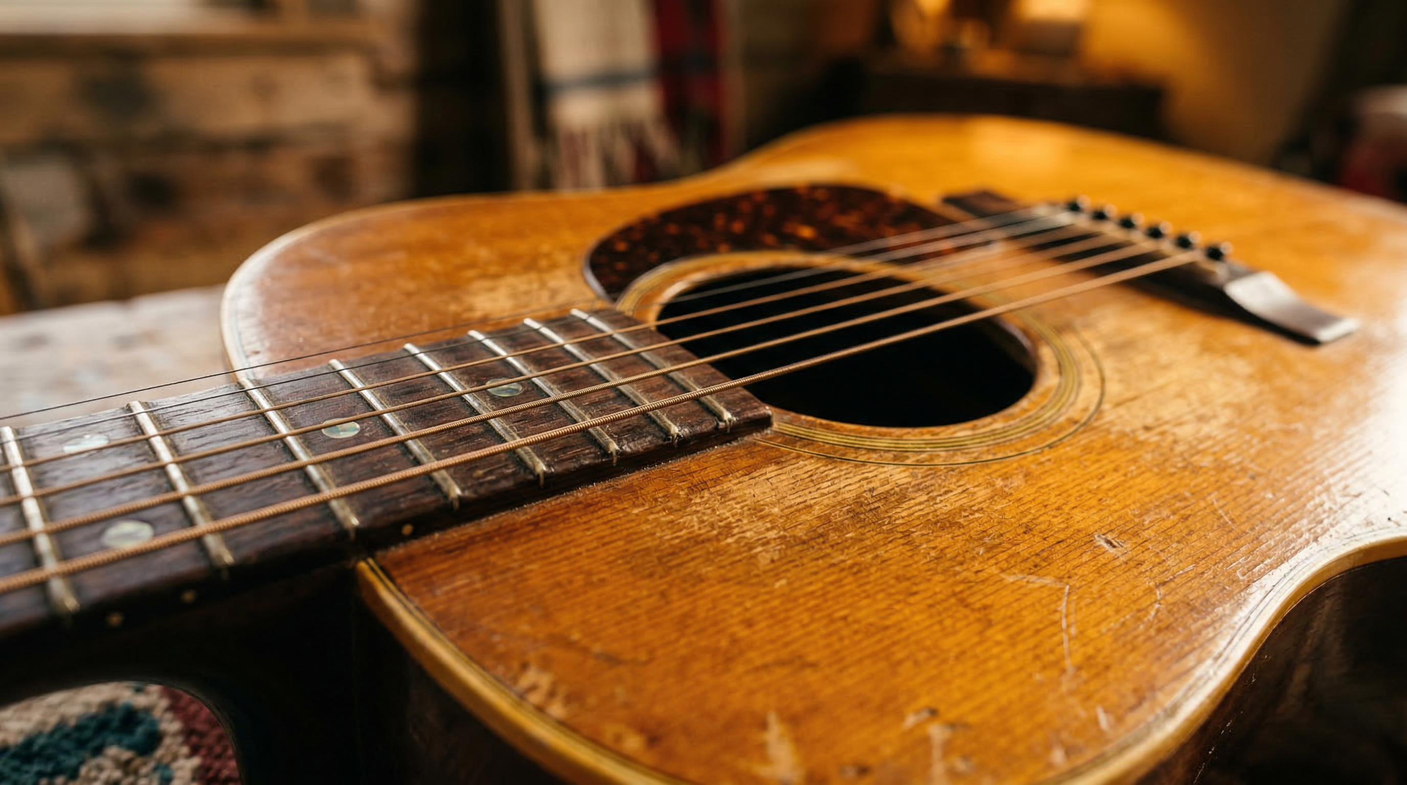 Ron Meyers' acoustic guitar